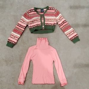 Children's Place Sweater/Shirt Set